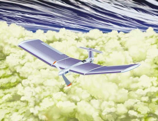 
Artist's conception for a Venus airplane