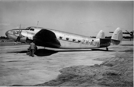 
Not all New Zealand machines ended topdressing: Union Airways of New Zealand converted several as airliners in 1945-6 and these were taken over by National Airways Corporation in 1947, as illustrated.