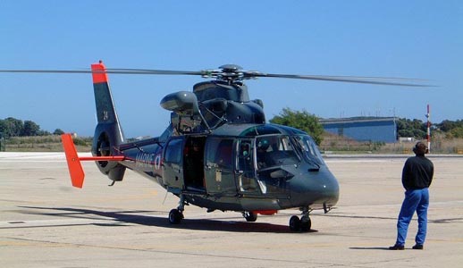 
Dauphin SA 365N SP (Public Service) of the French Navy 35F wing detachment in Hyères