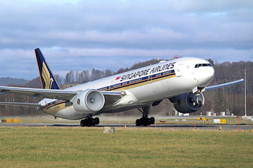 
A 777-300ER of Singapore Airlines, the largest operator of the 777