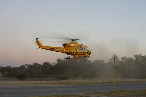 
RAC Rescue 1, a Bell 412EP. Sponsored by RAC WA and operated by FESA