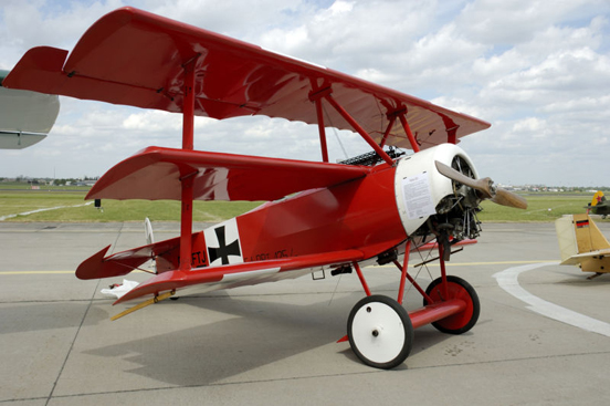 
Fokker Dr.I replica at the ILA 2006, the 