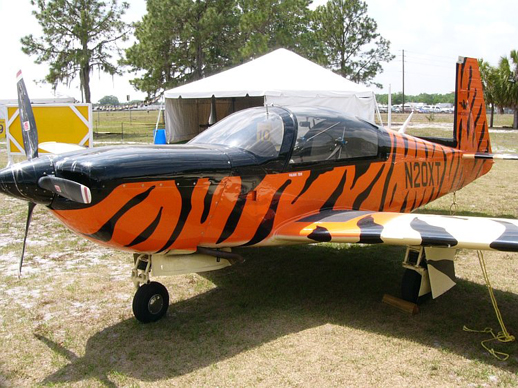 
Mooney M20T Predator prototype, N20XT, on display at Sun 'n Fun 2006