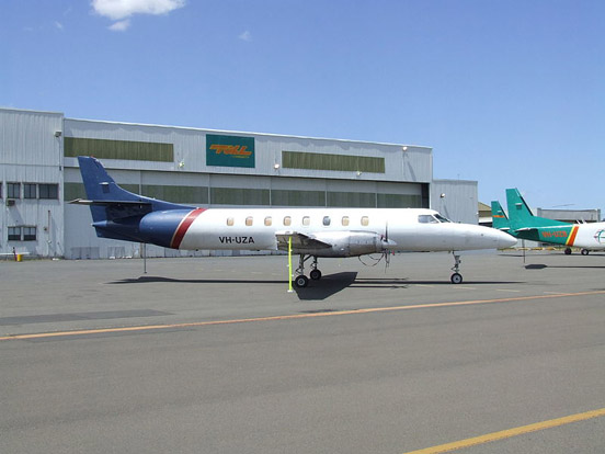 
Jetcraft Aviation SA227-AT Merlin IVC freighter conversion VH-UZA in service, Australia c. 2007