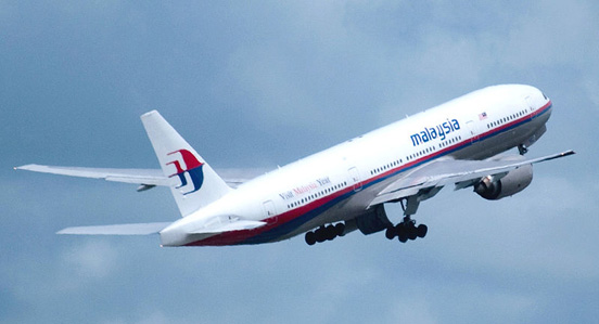 
A Malaysia Airlines 777-200ER 