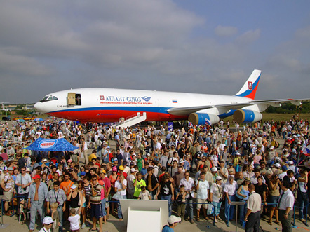 
Il-96T at the MAKS Airshow, August 2007