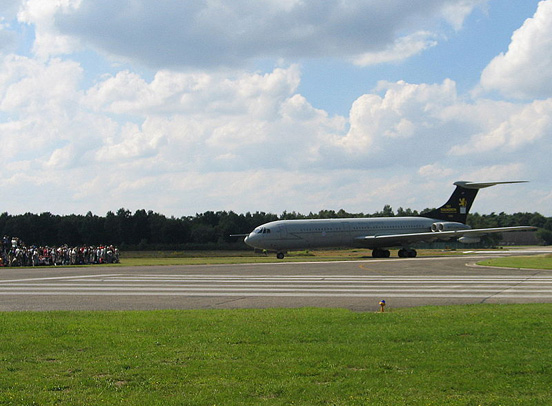 
Vickers VC10 at the Belgian Air Force base of Kleine Brogel