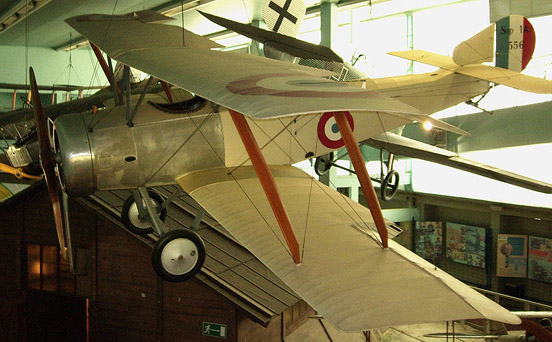 
Sopwith No. 556 on display in the Musee de l'Air et de l'Espace at Paris le Bourget