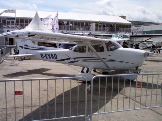 
A Cessna 172S Skyhawk at ILA 2006