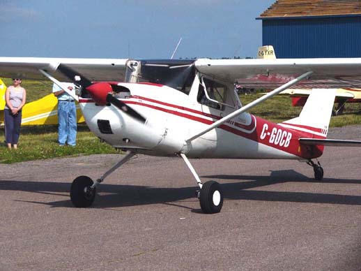 
A significant number of Cessna 150s have been converted to taildragger configuration using STC kits, such as this Cessna 150F