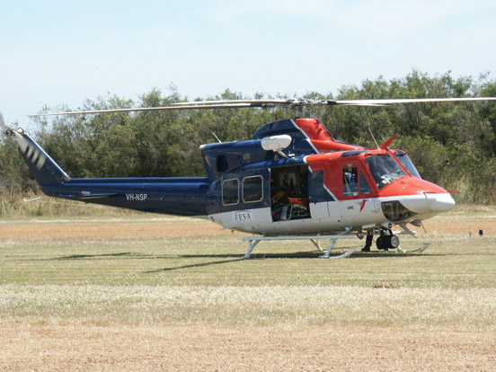 
Bell 412 (VH-NSP) of Fire and Emergency Services Authority of Western Australia operated by CHC Helicopter