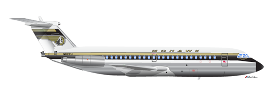 
Mohawk Airlines BAC One-Eleven 200 
