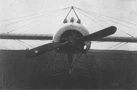 
Fokker E.IV with three gun installation.