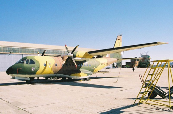
A CASA CN-235 of the Spanish Air Force