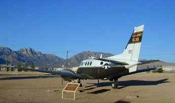 
US Army VC-6A, used by Wernher von Braun, displayed at White Sands Missile Range Museum