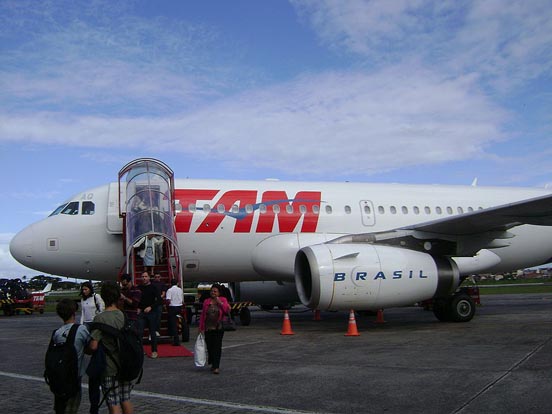 
Airbus A319 of TAM Airlines