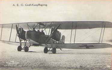 
AEG G.IV bomber (WWI).