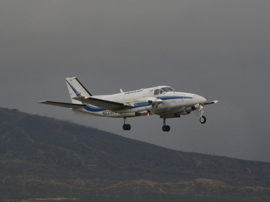 
Ameriflight Beech C99 takes off from the Mojave Airport