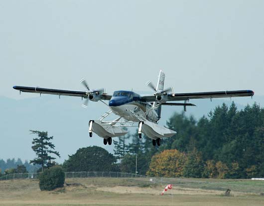 
First flight of the Series 400 technical demonstrator by Viking Air, October 1, 2008