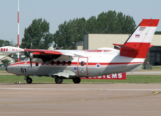 
Let L-410UVP-E of the Slovenian Armed Forces