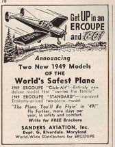  By April 1949, advertising was reduced to 1/9th page.