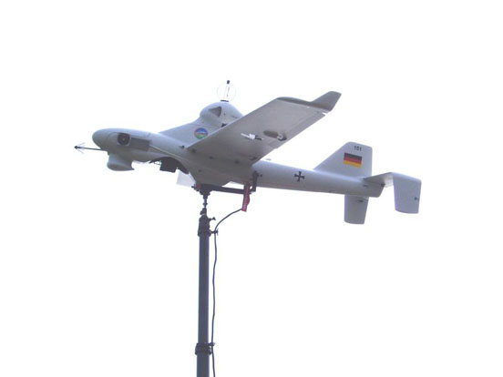 
Luna X 2000 UAV for reconnaissance and ESM missions of the German Army