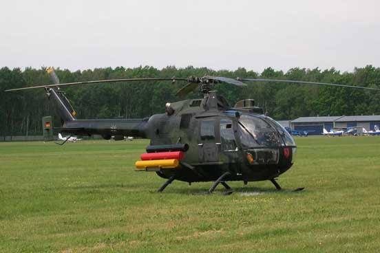 
German PAH-1A1 (military version of Bo 105) with special livery.