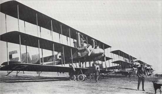 
The Ca.52 (Caproni Ca.42) - second production series of Ca.4-Ca.40 family - Aircraft of N°227 Squadron Royal Naval Air Service