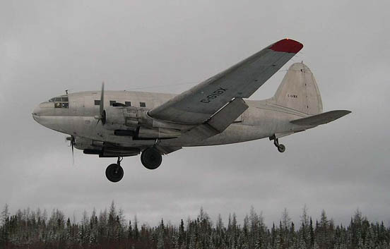 
C-46 C-GIBX from First Nations Transportation, c. 2006