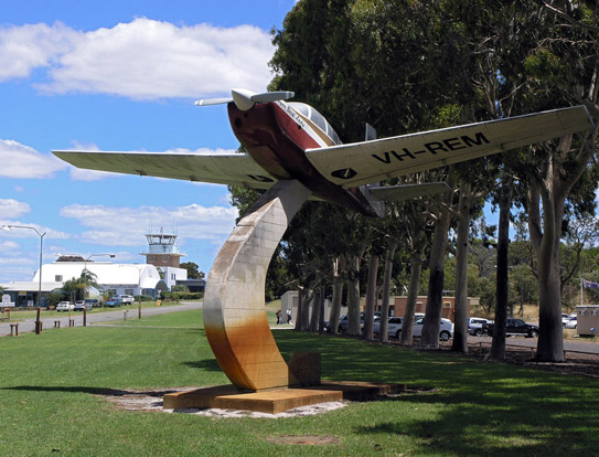 
Mooney M20 preserved near Jandakot Airport as part of a memorial to Robin Miller
