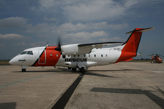 
An AeroRescue Dornier 328-100 operated for the Australian Maritime Safety Authority