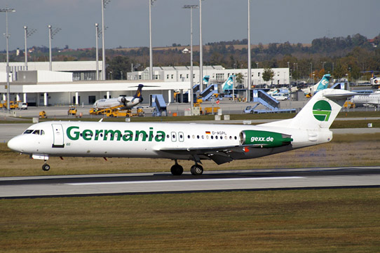 
Germania Fokker 100