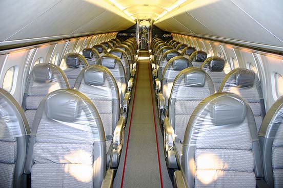 
British Airways Concorde interior before 2000