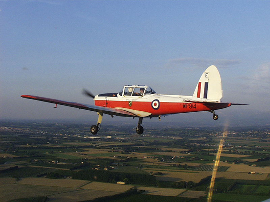 
A De Havilland Chipmunk T10 - as used for 