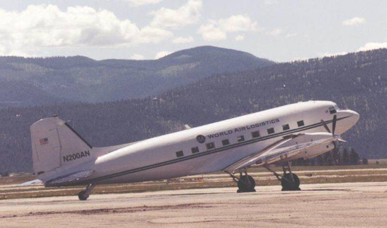 
Basler BT-67 turboprop conversion of the DC-3 of World Air Logistics in 2000