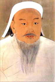 
Genghis Khan's Mongols spread Chinese technology
