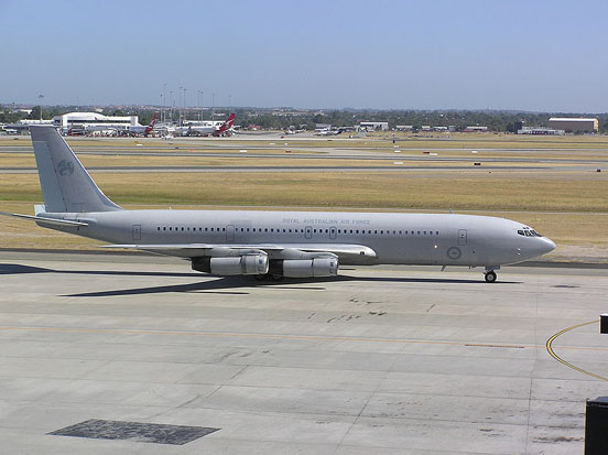 
RAAF 707-368C, Perth International airport, Australia.