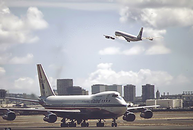 
The 707 and 747 formed the backbone of many major airline fleets through the end of the 1970s.