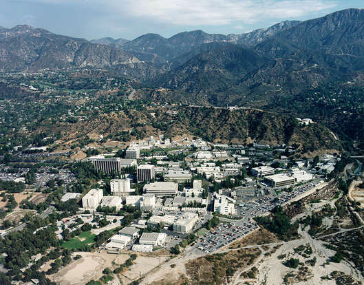 
The JPL complex in Pasadena, California