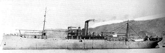 
The Japanese seaplane carrier Wakamiya conducted the world's first naval-launched air raids in September 1914.