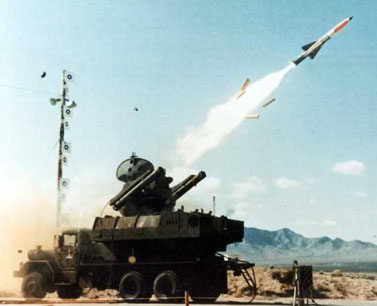 
A Boeing MIM-115 surface-to-air missile