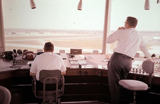 
Civilian air traffic controllers, Memphis International Airport, 1962