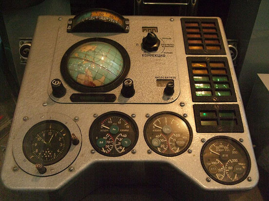 
Part of the Vostok 1 control panel