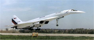 
Tu-144 supersonic airliner