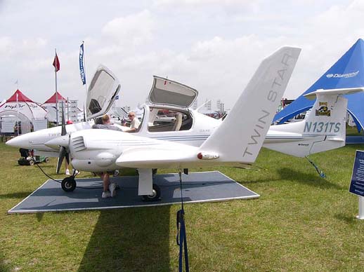 
Diamond DA42 TwinStar-first diesel powered aircraft