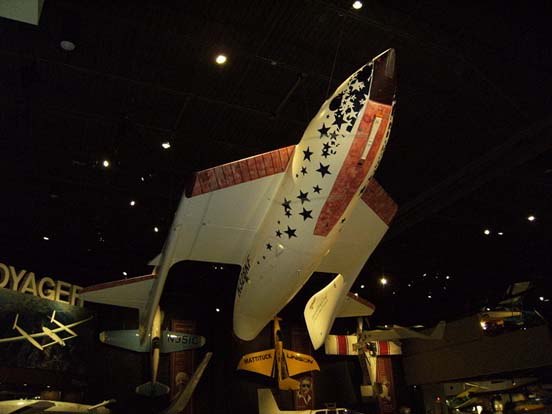 
SpaceShipOne Replica in normal configuration