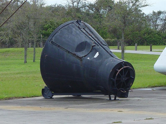 
Boilerplate version of Gemini spacecraft on display at Air Force Space and Missile Museum, Cape Canaveral, Florida October 15, 2004.