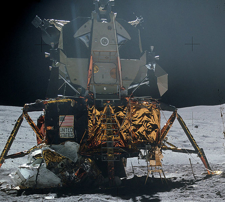 
Apollo LM on lunar surface
