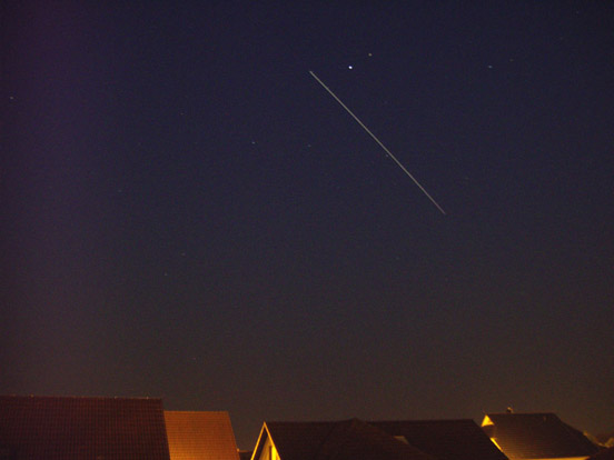 
July 2007 sighting of the International Space Station