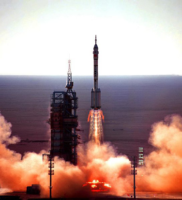
Launch of Shenzhou 5 in 2003